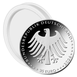 Münzkapseln für 35 Euro- und 20 Euro-Silbermünzen Deutschland